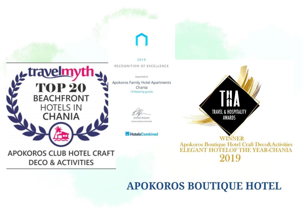 Apokoros Craft Deco Apartments&Studios Kalyves Zewnętrze zdjęcie